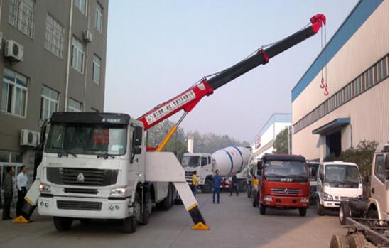 360 degree rotation 40 ton heavy tow trucks