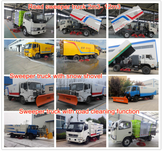 Do<em></em>ngfeng 4x2 Vacuum Road Sweeper Truck