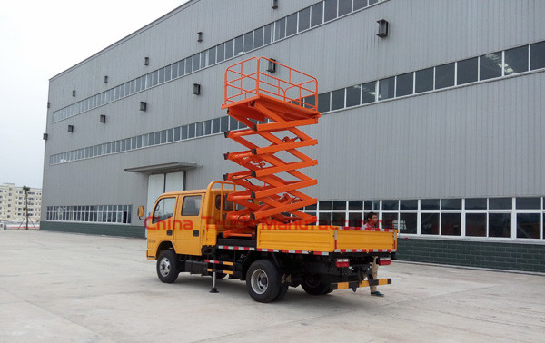 High Altitude Operation Truck Platform Lifting Truck