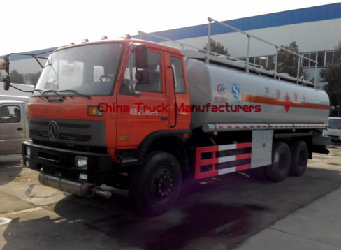 6x4 6000 gallon fuel tanker truck