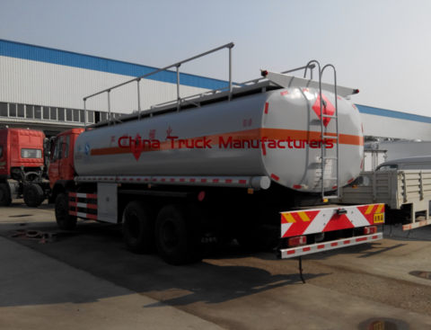 6x4 6000 gallon fuel tanker truck