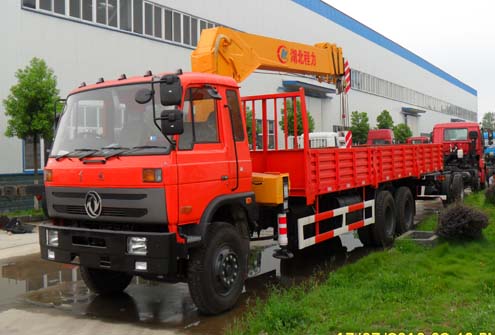 8-10 ton truck mounted crane