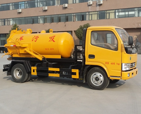 Dongfeng 3cubic meters sewage tank truck