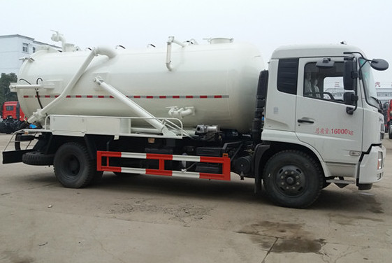 Dongfeng 10000L sewage suction truck