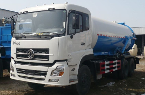 Dongfeng 6x4 145000 litres sewage suction tanker truck