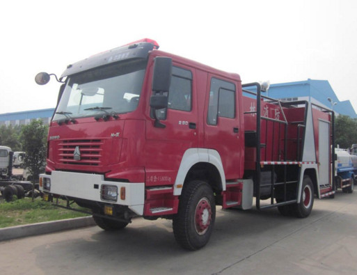 6*4 HOWO 336HP 10000L fire fighting truck