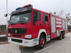 Steyr King 6 wheels water foam fire fighting truck