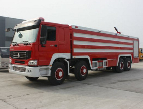 SINO HOWO 8*4  engine sino fire fighting truck