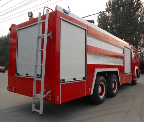 12000 liters 6*4 SINO water fire truck
