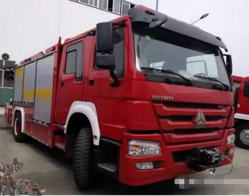 HOWO 4x2 Heavy Rescue Fire Engine