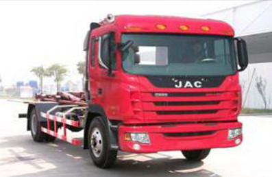 JAC 10m3 Hydraulic Lifter Garbage Truck