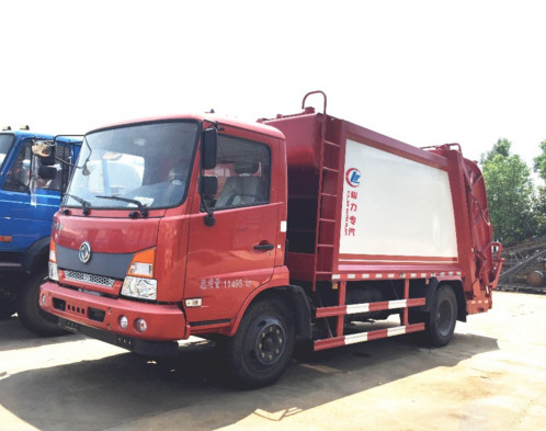 Waster Compactor Garbage Truck