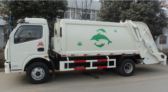 6cbm Compactor Garbage Truck