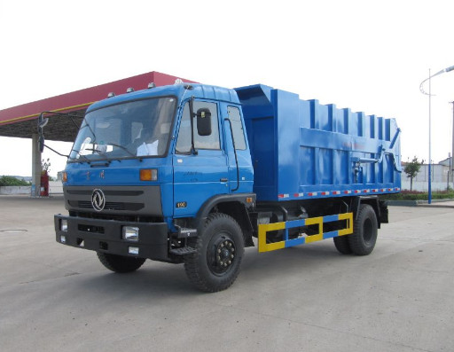 DongFeng153 garbage container lift truck