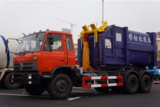 Dongfeng 6x4 6x6 LHD Right Hand Drive Mobile Garbage Station
