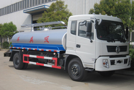dongfeng 8000L RHD dung transport truck