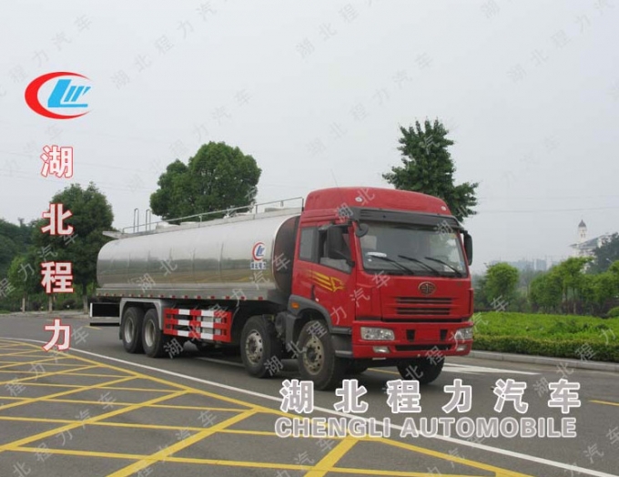 FAW 8 wheeler 18m3 milk transport tank