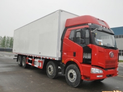 FAW 8X4 320HP 54m3 large refrigerated truck