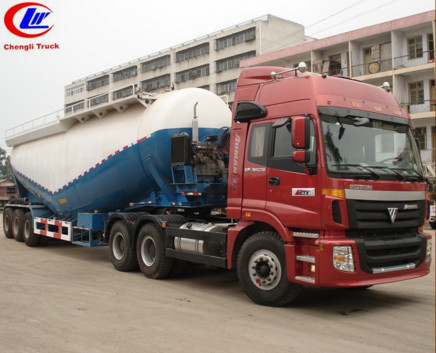 55cbm 3 axles Bulk Cement Truck trailer