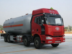 FAW 8X4 35.5M3 LPG tanker transportation truck