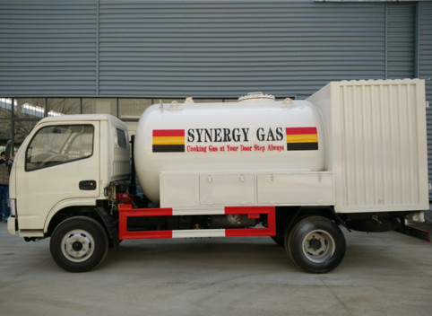 5000L propane gas filling truck