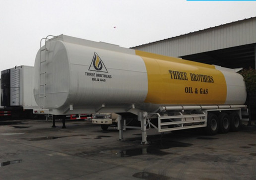 50m3 aluminum alloy fuel tank semi trailer