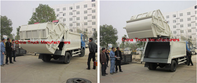 Do<em></em>ngfeng 8m3 compression garbage truck
