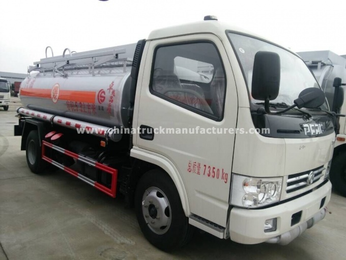 Dongfeng 4x2 capacity fuel tank truck