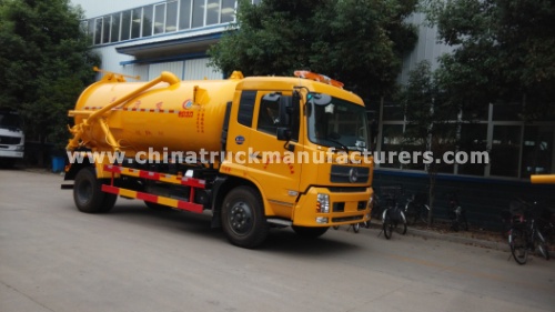 Dongfeng 12000 liter sewer cleaner truck