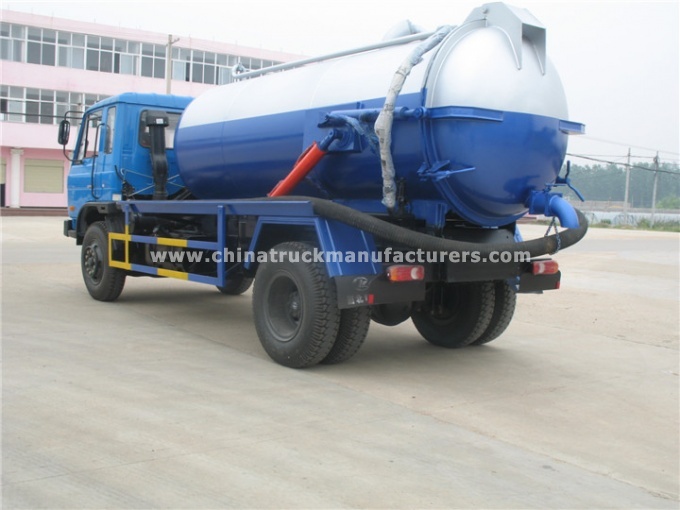 Dongfeng 8m3 sludge transportation tanker truck