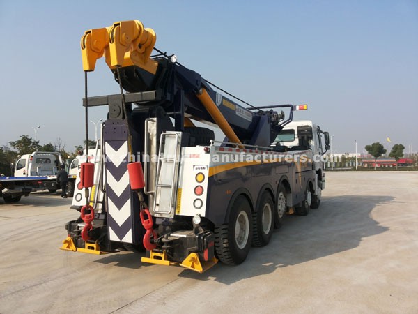 China 50ton heavy duty rotator tow truck