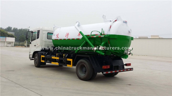 dongfeng 10cbm Sewage Suction truck