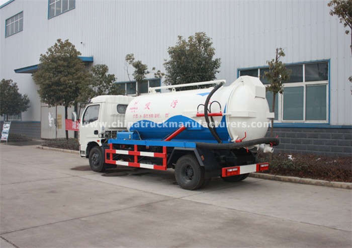 dongfeng 4*2 fecal suction truck