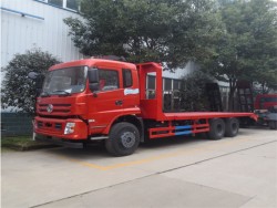 6*4 Dongfeng 25 tons flatbed trailers