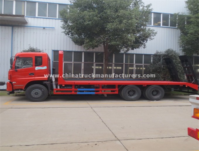 6*4 Dongfeng 25 tons flatbed trailers