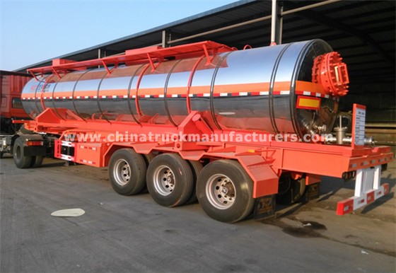 20000 liters sulfur tank trailer