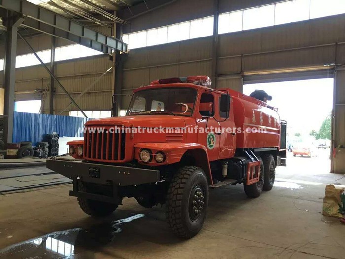 6X6 forest fire fighting truck