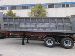 60 tons rear or side dump tipper truck trailer