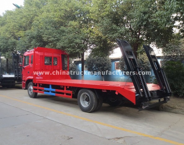 4x2 new JAC 6 wheel 15 tons flatbed tow truck