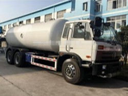 6x4 Dongfeng 25.3m3 lpg dispenser tank truck