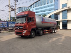 Dongfeng 8x4 lpg gas tank truck