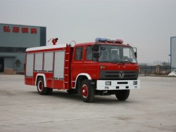 SINOTRUK 4X2 fire truck 6m3 water tank truck
