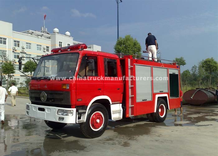 DongFeng 4*2 7000 litres water tanker fire truck