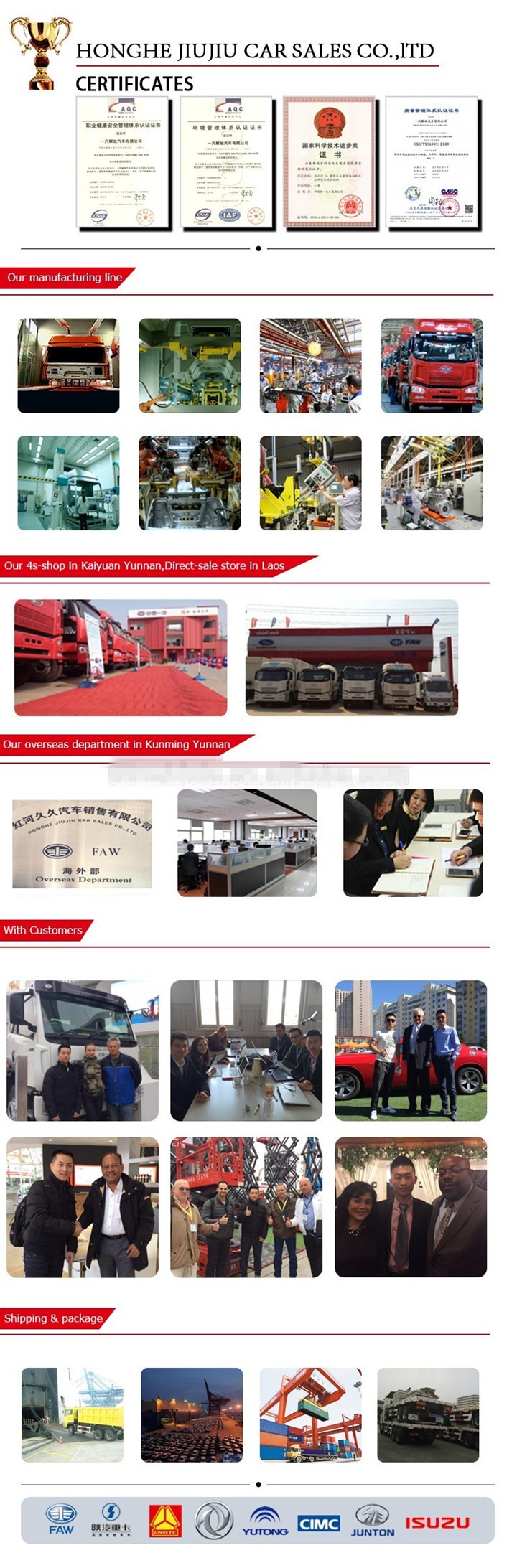 Honghe Jiu Jiu Car Sales Co., Ltd.