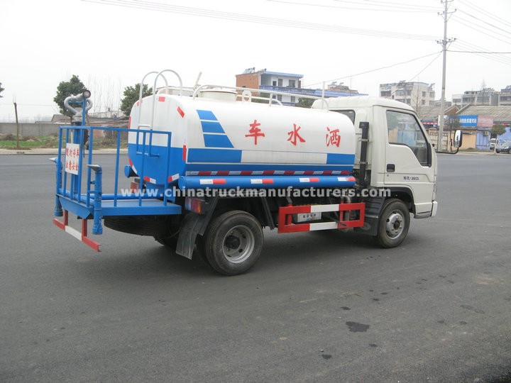 foton mini water tank truck