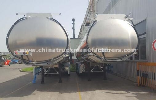CIMC 50m3 aluminium Alloy fuel tank semi-trailer