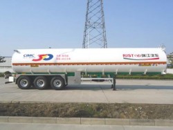 CIMC 42m3 Aluminum alloy oil transport semi-trailer