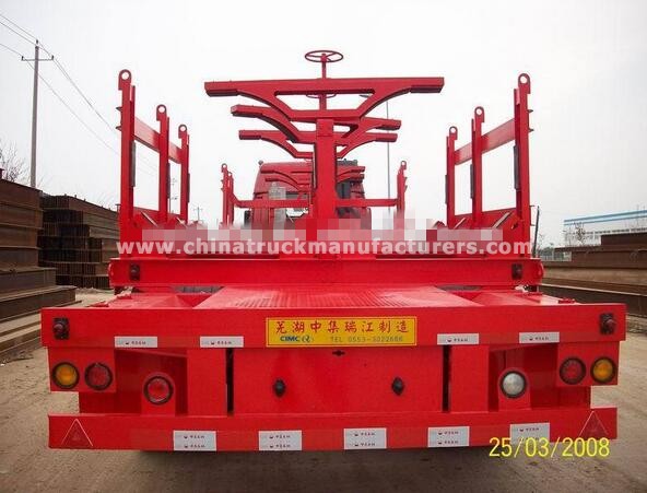 China wood transport semi trailer