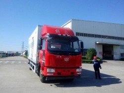 FAW 6*4 refrigerated truck