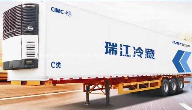 CIMC 13m 40feet food refrigerated trailer